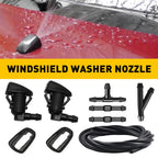 2Pcs Windshield Wiper Washer Jet Nozzle for Jeep Grand Cherokee (2011–2021)