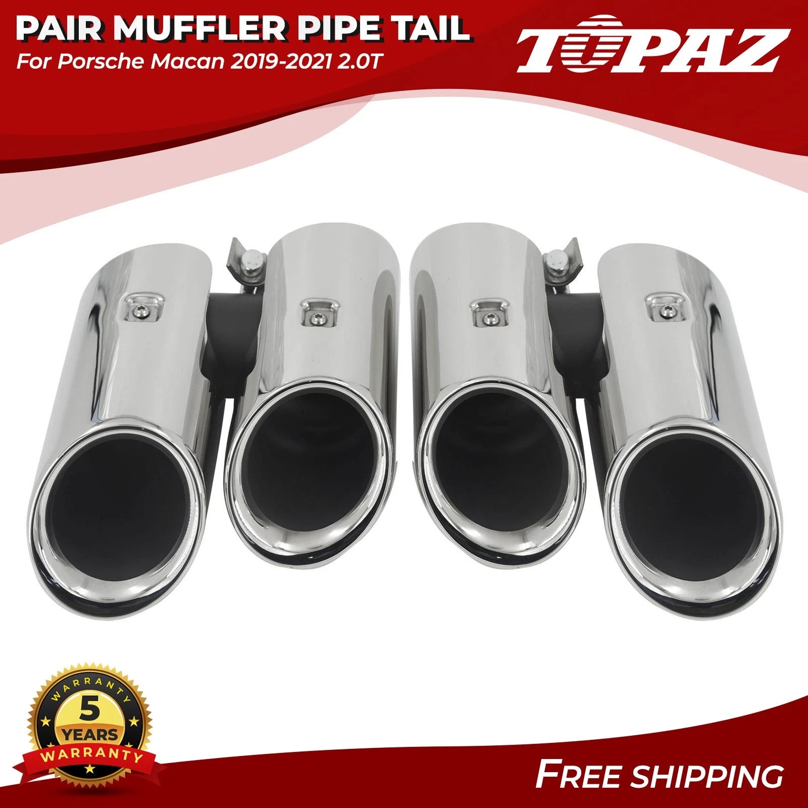 Muffler Tail Pipe for Porsche Macan (2019–2021)