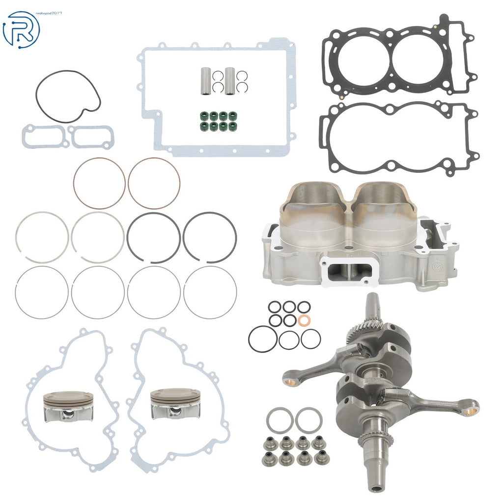 Engine Cylinder Gasket Piston Crankshaft Overhaul Kit for Polaris RZR 900/XP (2015–2023)