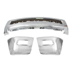Chrome Steel Front Bumper Face Bar for Dodge RAM 2500 3500 (2010–2018)