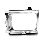 Replacement Chrome Plastic Driver Side Head Light Door (See compatibility Chart)