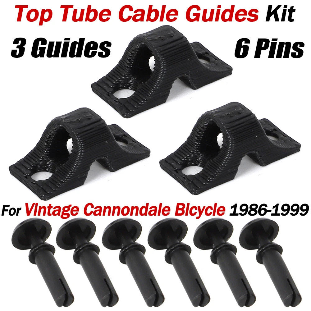 Cable Guides Fixing Kit for Cannondale Bicycle (1986–1999)