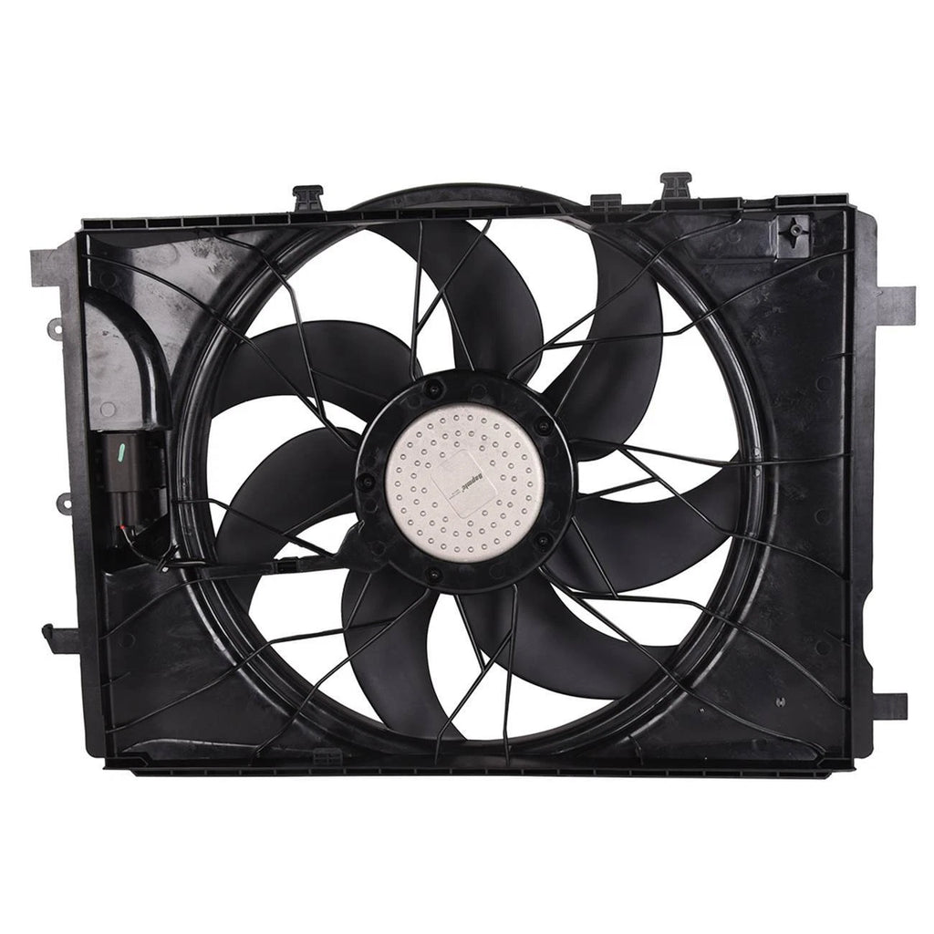 Radiator Cooling Fan Assembly for Mercedes E400 C250 SLK350 GLK350 (2010–2016)
