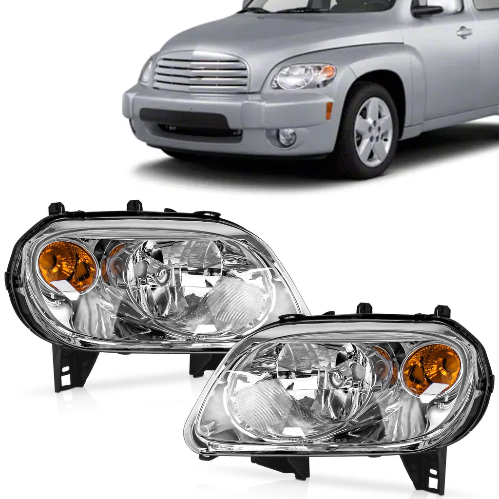 Set of 2 Headlights for Chevy HHR (2006–2011)