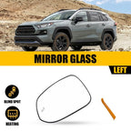 Heated Blind Spot Driver Side Mirror Glass for Toyota RAV4 (2019–2021)