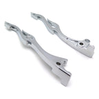 Chrome Brake Clutch Flame Lever Set for Kawasaki Vulcan 1500 1600 (87-09)