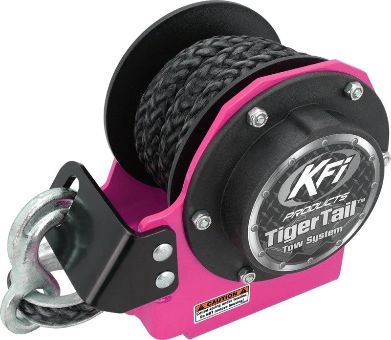 KFI Tiger Tail Tow System XT for UTV (2015–2023) - Pink