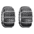 2X Tire Chains for Link Spacing (18 x 9.5 x 8) B1TC3305I B1TC3305G
