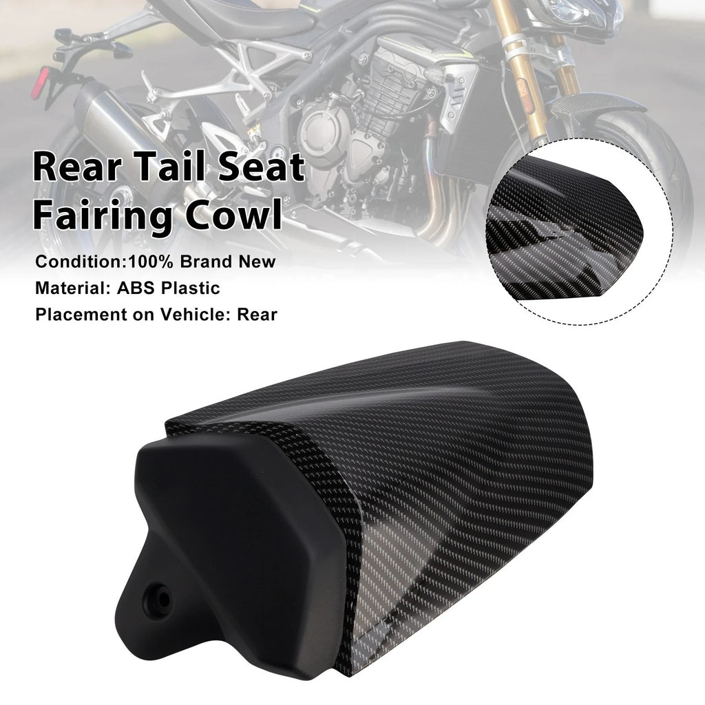 Rear Tail Seat Fairing Cowl Cover for Speed Triple 1200 RS (2025–2026) Carbon