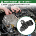 1 Pc Transmission Speed Sensor FN1221551A for Ford Fusion (2006–2009)