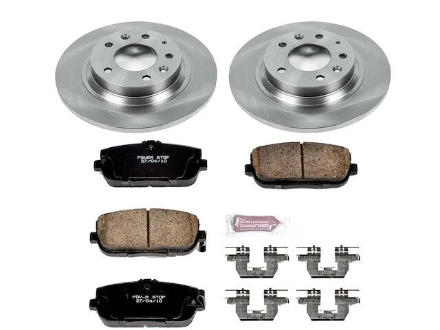 Rear Brake Pad and Rotor Kit for Mazda MX5 Miata (2006–2015) WC676RF