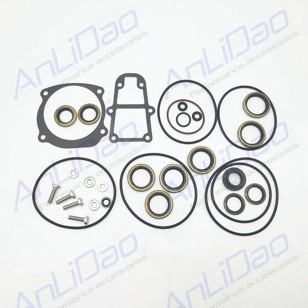 Gearcase Seal Kit for OMC BRP Evinrude Johnson (5006373, 5000411, 439141, 18-8384)