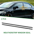 2pcs Weatherstrip Window Seal No. 72450SNAA01 for Honda Civic 