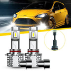 H10 LED Fog Driving Light Bulbs Kit for 9145 9140 6500K