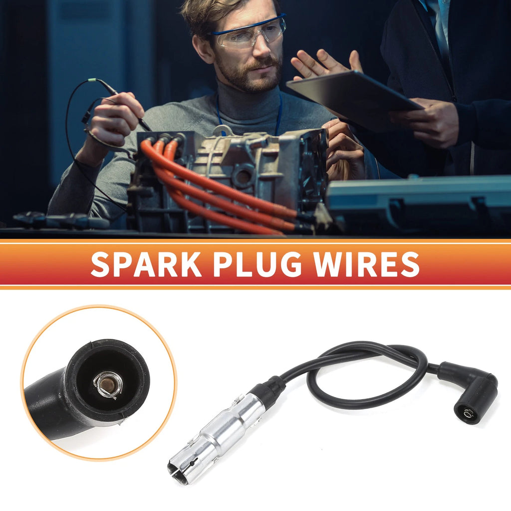 Set of 4 Spark Plug Wire Ignition Coil Cables No. 06A905409A for Audi A3 (1996–2003)