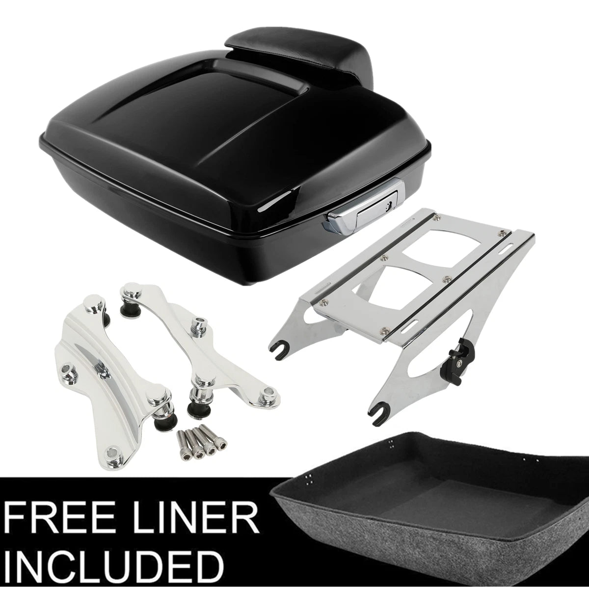 Trunk Pad Rack for Harley Touring Road Glide (2014–Present)