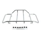 Chrome/Black Trunk Top Luggage Rack for Harley Touring (1984-2024)