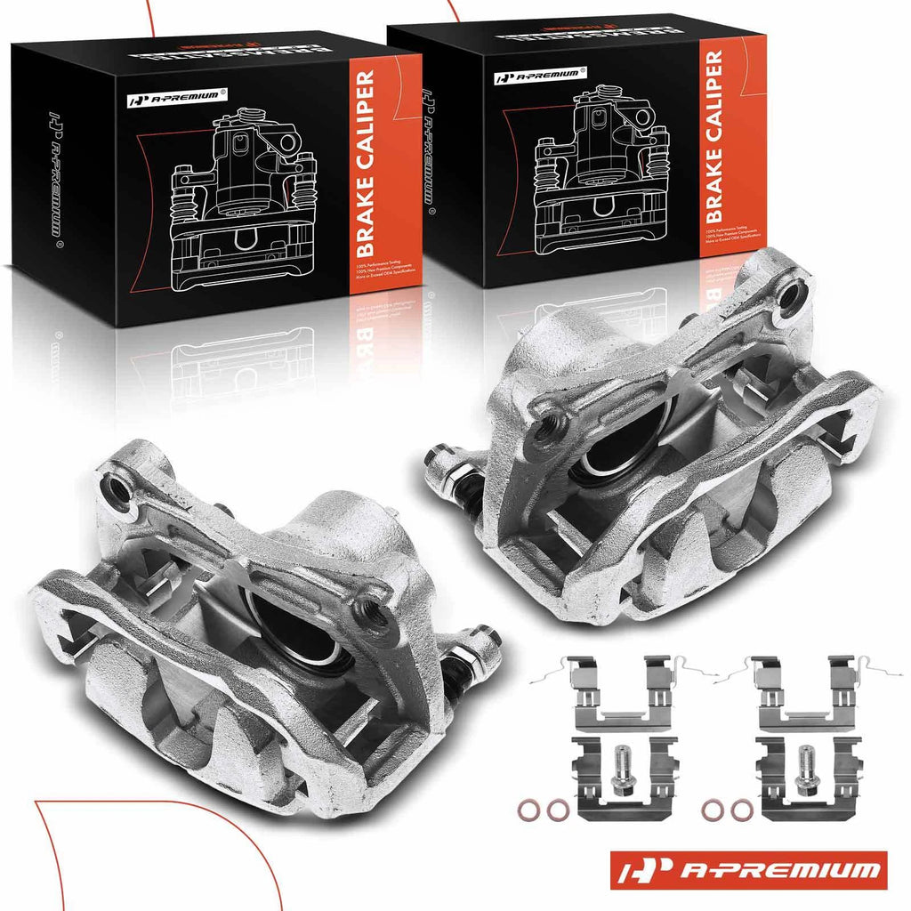 Pair Front Brake Calipers for Nissan Altima Sentra (2007–2010)