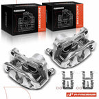 Pair Front Brake Calipers for Nissan Altima Sentra (2007–2010)