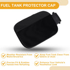 Fuel Tank Door Cap for Volkswagen Passat (2011–2018) Bolt Type No.561809857 Black