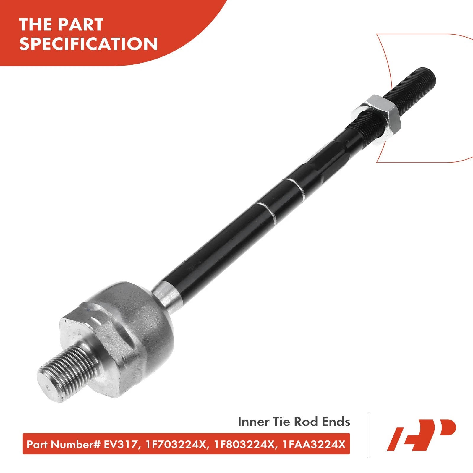 6X Front Lower Tie Rod & Ball Joint for Ford Explorer (1998-2001)