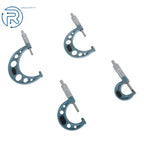 Set of 2 Outside Micrometers for Precision Measurement