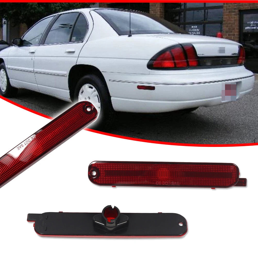 Red Lens Rear Bumper Side Marker Lamp for Chevy Lumina & Monte Carlo (1995–2001)