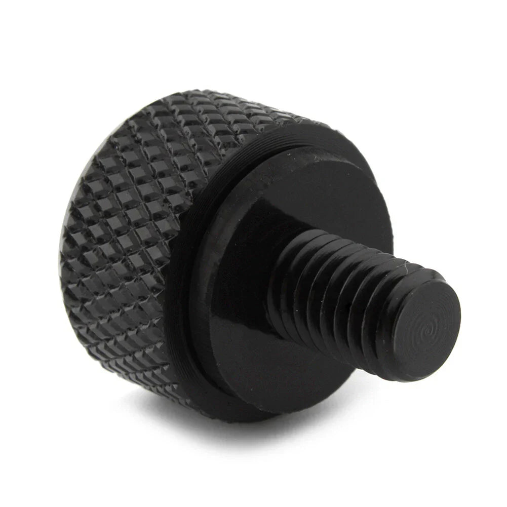 Black Aluminum Brake Lever Screw Plug Cover for BMW R18 (2020-2023)