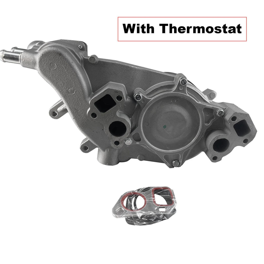 Water Pump with Thermostat for Chevy C6 Corvette, Cadillac CTS (2005–2008)