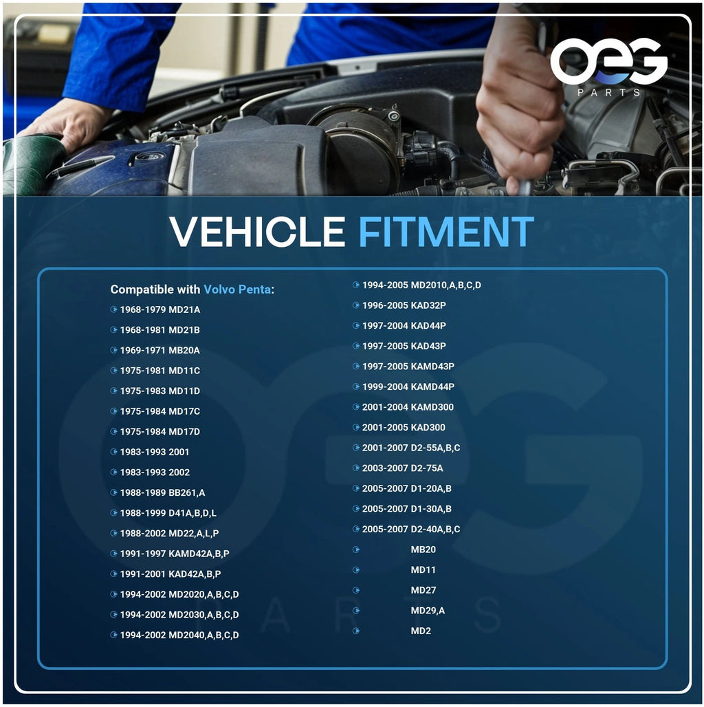 Marine Alternator for Volvo Penta (60 AMP)