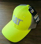 Hi-Vis Safety Yellow Electric Ave Mesh Cap for Caterpillar Equipment