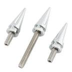 3 x Windshield Chrome Screws for Harley Electra Glide, Street Glide (2014+)