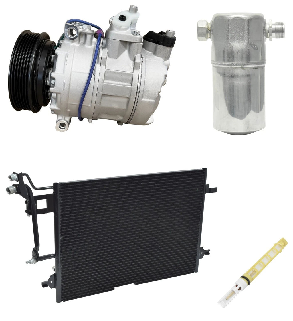 A/C Compressor Kit With Condenser for Audi A4 Quattro (2001–2001)