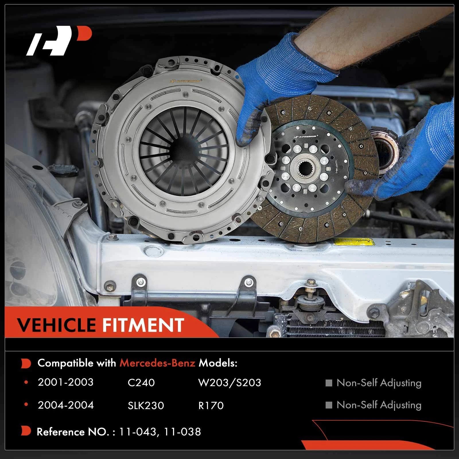 Clutch Kit with Slave Cylinder for Mercedes-Benz S203 (2001–2007)