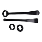 Set of 2 Motorcycle Tire Irons Aluminum 32mm 2722mm 1310mm
