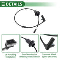 ABS Wheel Speed Sensor for Mercedes-Benz CL500 Right Rear (2003-2006)