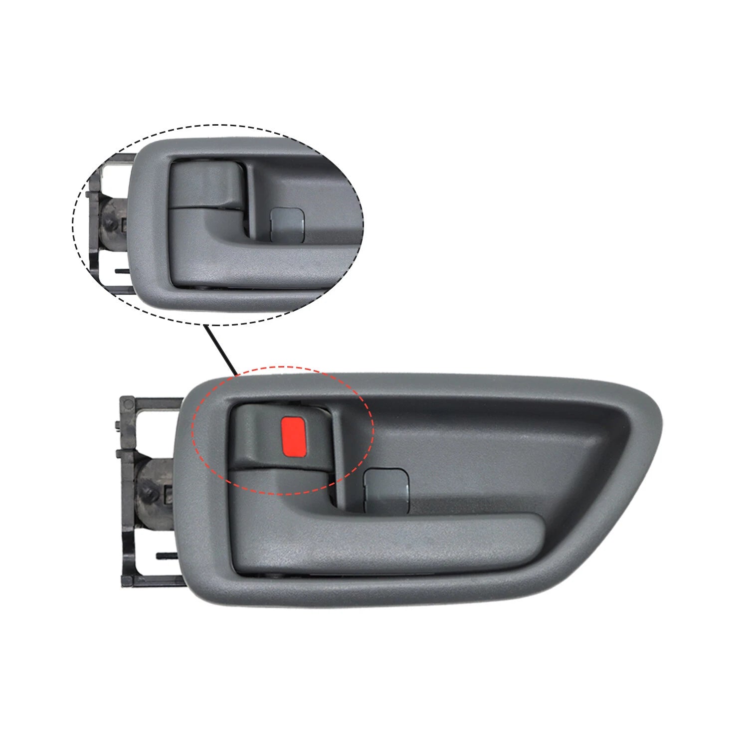 Inside Driver Side LH Door Handle w/Bezel for Toyota Tundra Sequoia (2001–2007)