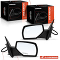 Power Mirror Pair Manual Fold Heated for Chevy Silverado GMC Sierra 