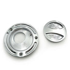 Chrome Keyless Gas Cap for Yamaha YZF R6 (All Years)