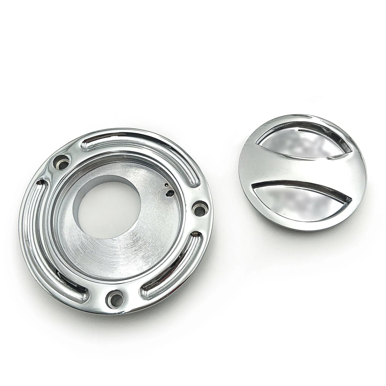 Chrome Keyless Gas Cap for Yamaha YZF R6 (All Years)