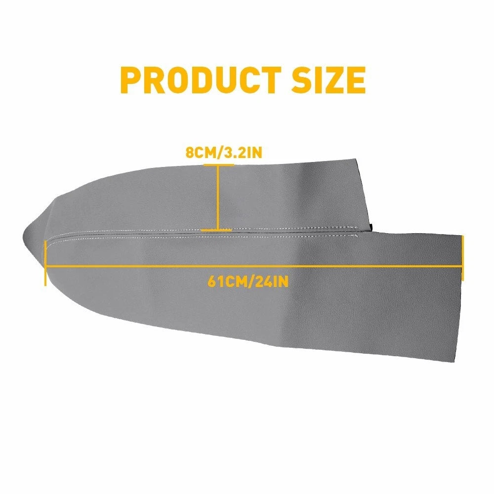 Set of 2 Front Leather Door Panels Armrest Covers for Honda CR-V (2007–2012)