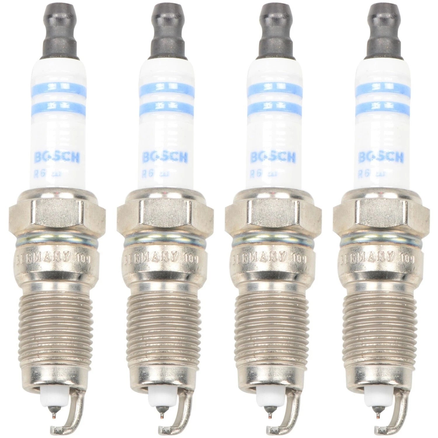 Set of 4 Spark Plugs for Buick Chevy Ford Isuzu Oldsmobile Pontiac (L4)
