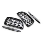 Black Frame & Chrome Grille for BMW E90 (2005-2008)