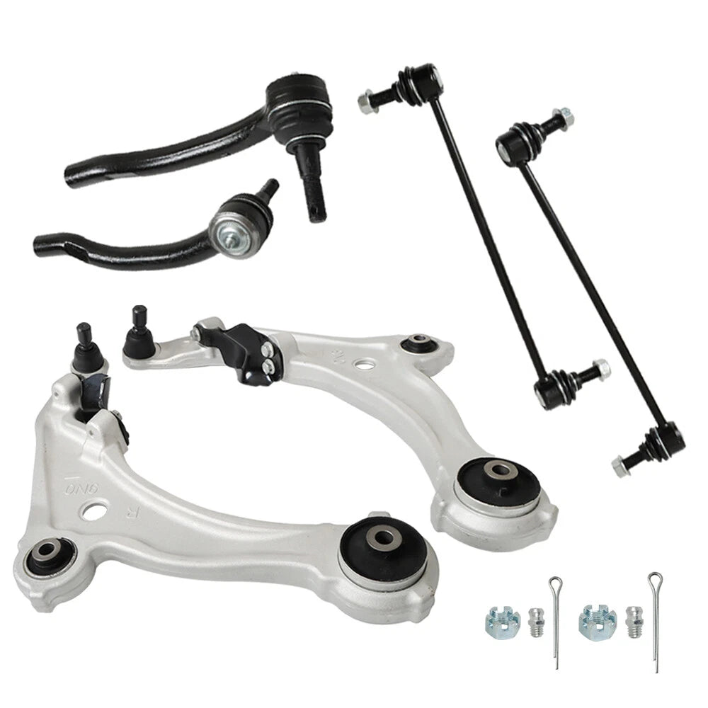Set of 6 Front Control Arms with Ball Joints for Nissan Maxima (2009–2014)