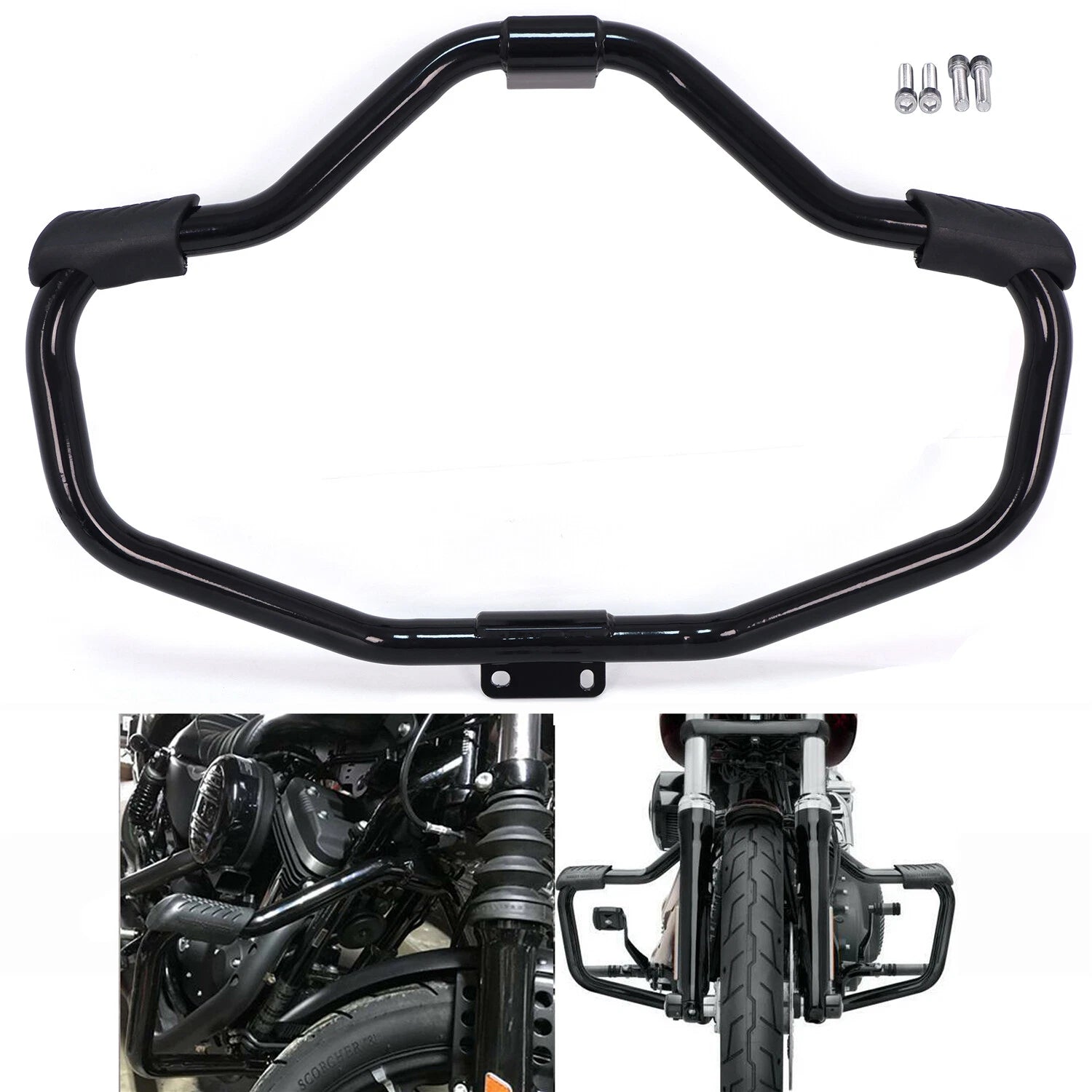 Engine Guard Highway Crash Bar for Harley Sportster 883 1200 XL XR 48 72 (2004–2020)