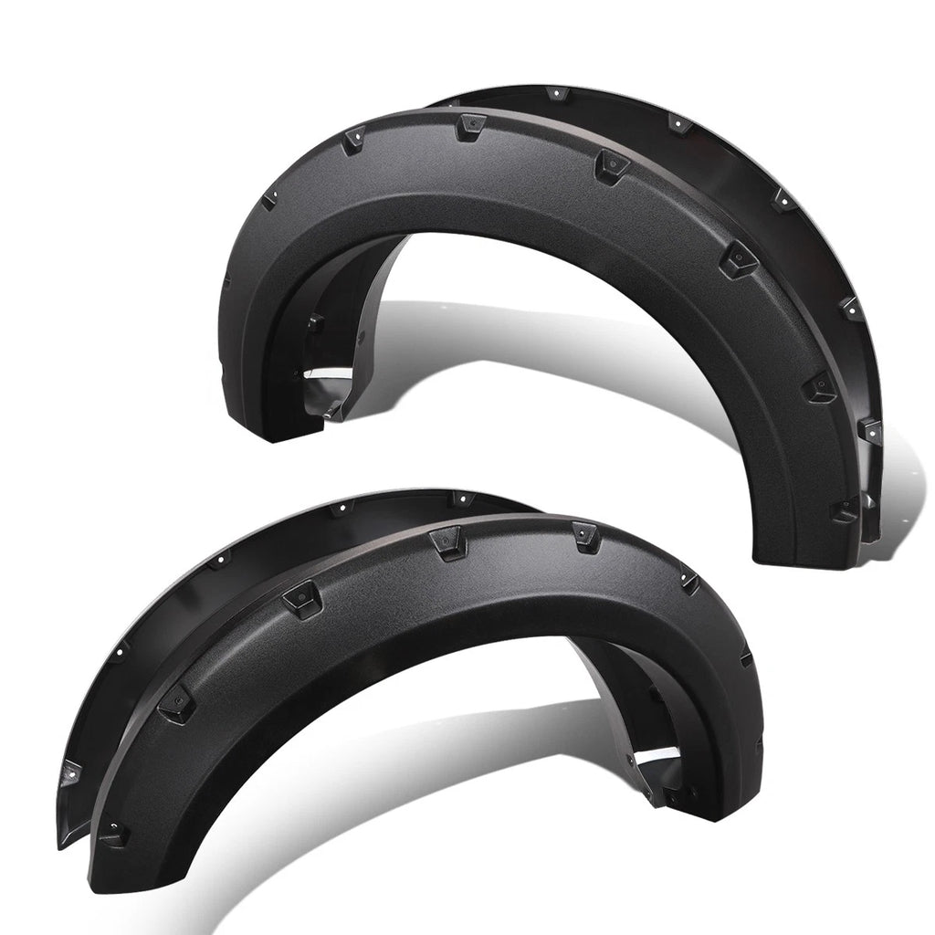 Set of 4 Pocket-Rivet Wheel Fender Flares for Ford F150 (2015–2017)