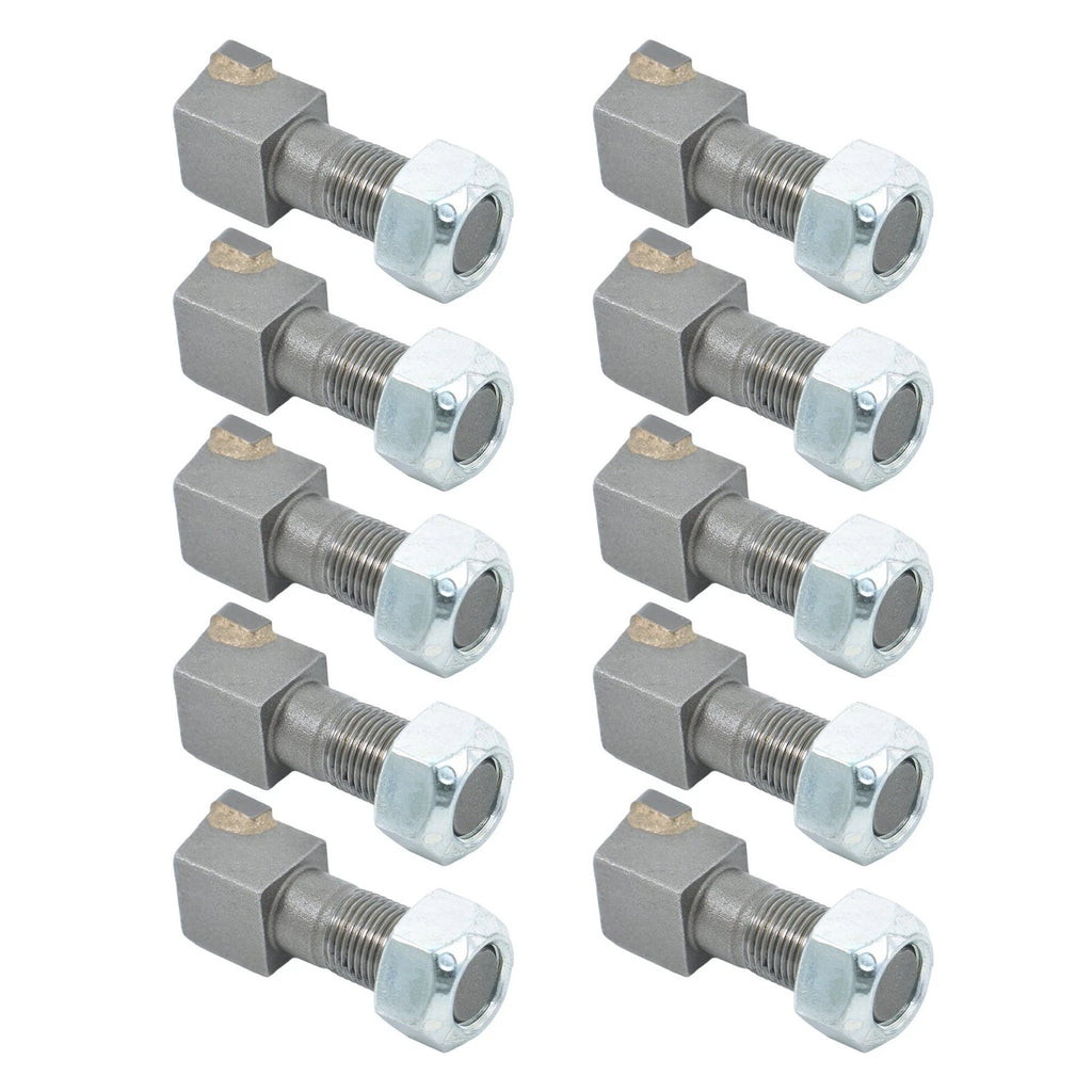 10X Threaded Stump Grinder Teeth for Bradco Shaver Ashland Baumalight