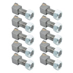 10X Threaded Stump Grinder Teeth for Bradco Shaver Ashland Baumalight