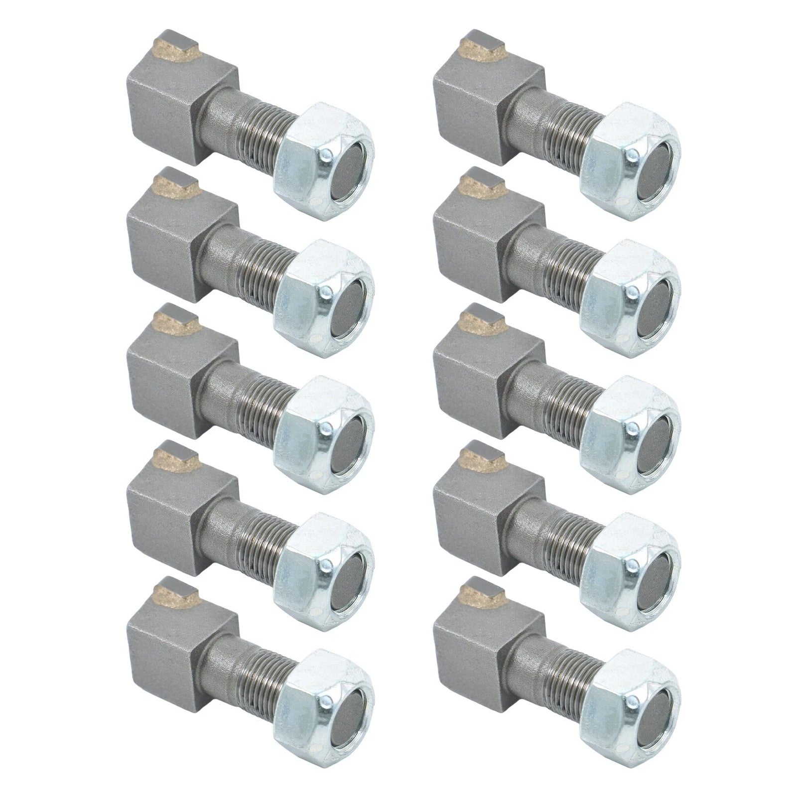 10X Threaded Stump Grinder Teeth for Bradco Shaver Ashland Baumalight