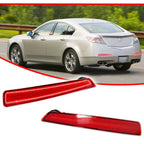 2X Red Rear Bumper LED Reflector Tail Lights for Acura TL (2009–2011)